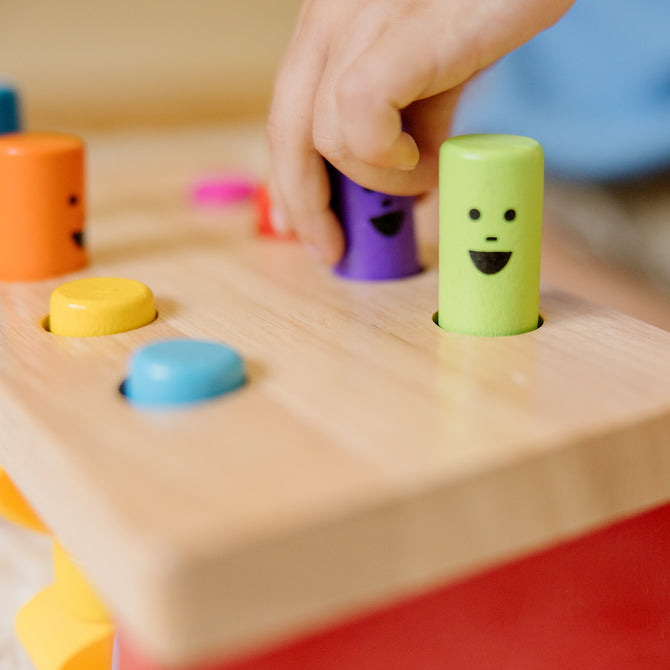 Buy Melissa & Doug Rainbow Deluxe Pounding Bench | Yallatoys.com