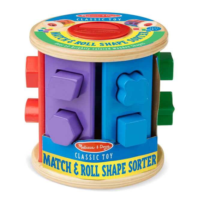 Buy Melissa & Doug Match & Roll Shape Sorter | Yallatoys.com