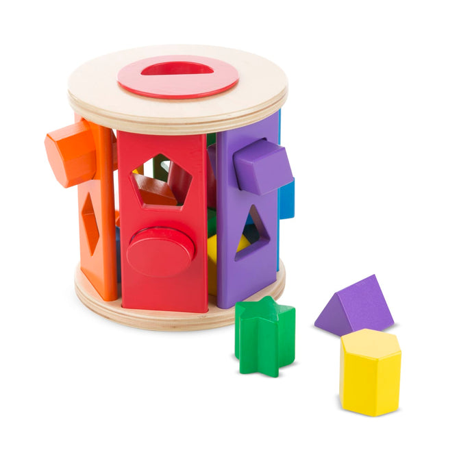 Buy Melissa & Doug Match & Roll Shape Sorter | Yallatoys.com