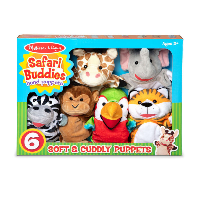 Buy Melissa & Doug Safari Puppets Set | Yallatoys.com