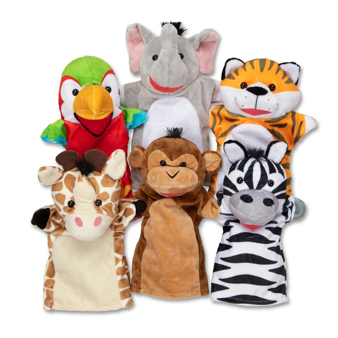 Buy Melissa & Doug Safari Puppets Set | Yallatoys.com