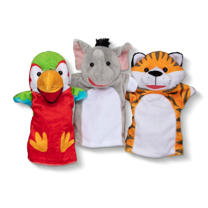 Buy Melissa & Doug Safari Puppets Set | Yallatoys.com