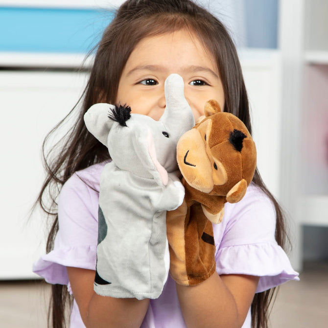 Buy Melissa & Doug Safari Puppets Set | Yallatoys.com