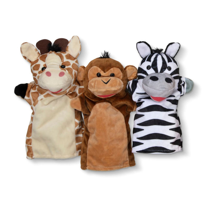 Buy Melissa & Doug Safari Puppets Set | Yallatoys.com