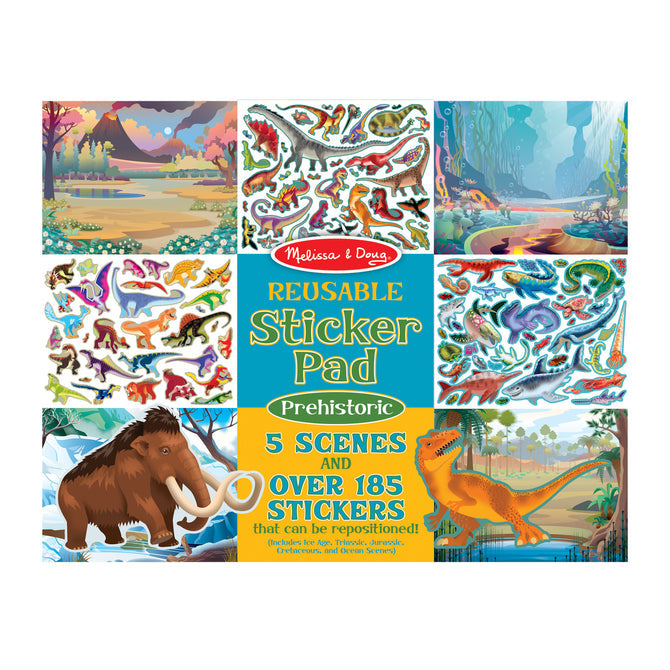 Buy Melissa & Doug Reusable Sticker Pad Prehistoric | Yallatoys.com
