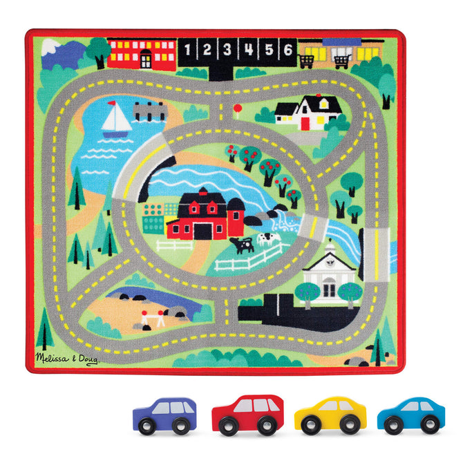 Buy Melissa & Doug Round The Town Road Rug | Yallatoys.com