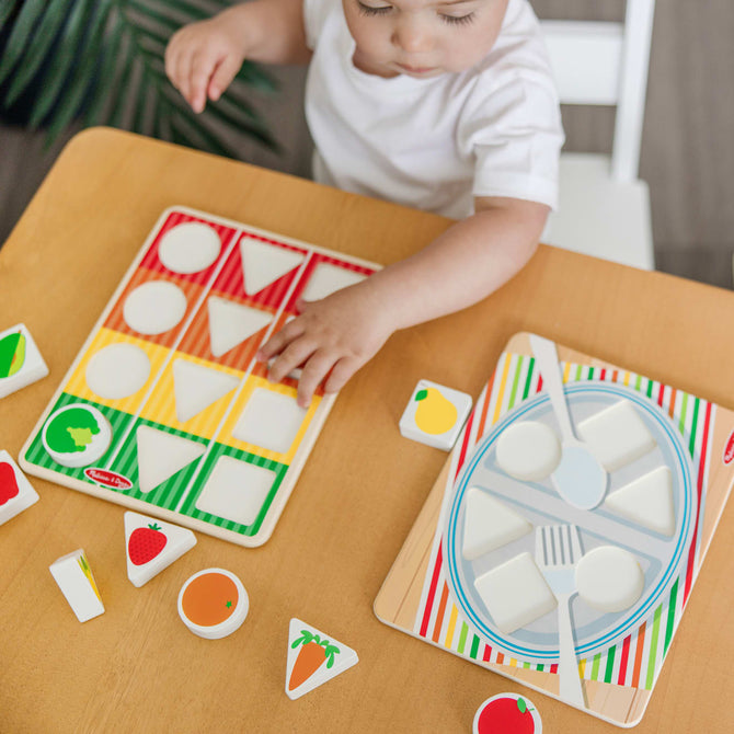 Buy Melissa & Doug Wooden Shape Sorting Grocery Cart | Yallatoys.com