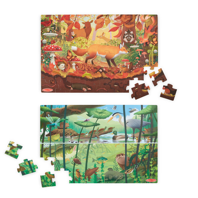 Buy Melissa & Doug Double Sided Seek & Find Puzzle | Yallatoys.com