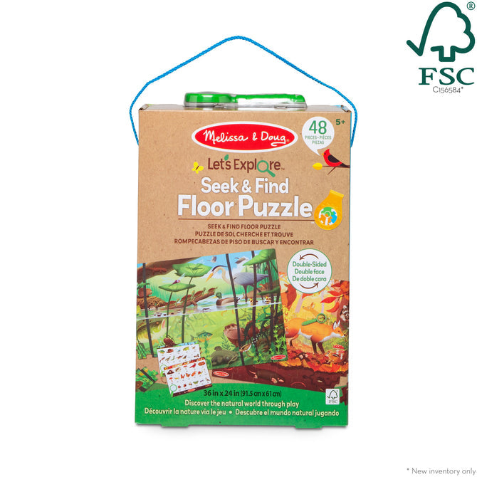 Buy Melissa & Doug Double Sided Seek & Find Puzzle | Yallatoys.com