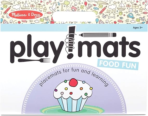 Buy Melissa & Doug Playmats Food Fun Coloring Book | Yallatoys.com