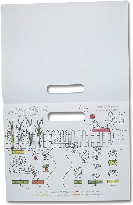 Buy Melissa & Doug Playmats Food Fun Coloring Book | Yallatoys.com