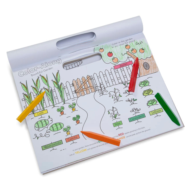 Buy Melissa & Doug Playmats Food Fun Coloring Book | Yallatoys.com