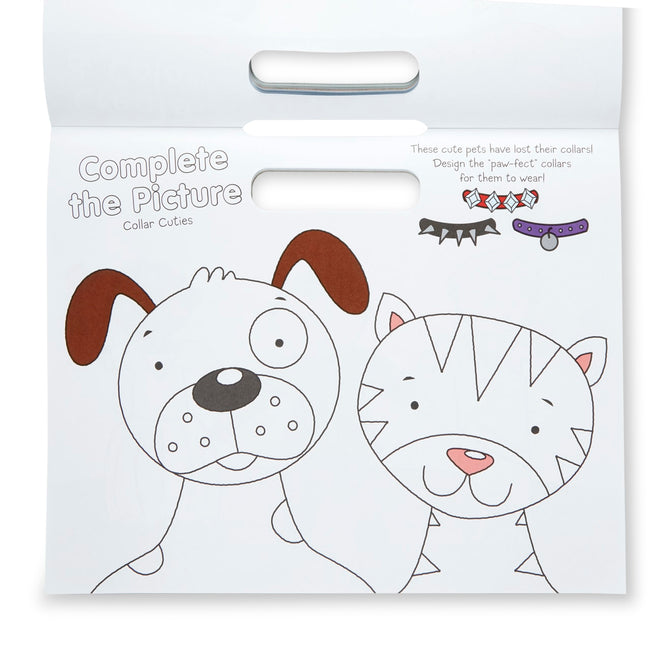 Buy Melissa & Doug Playmats Fashion Fun Coloring Book | Yallatoys.com