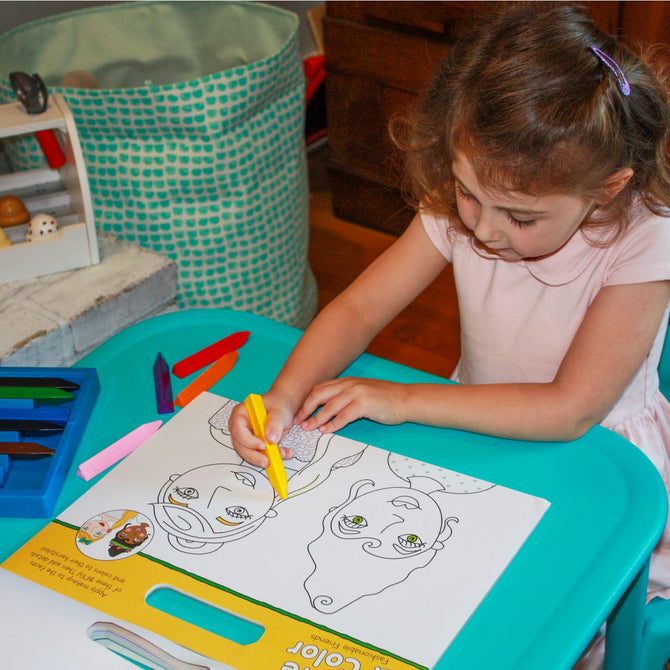 Buy Melissa & Doug Playmats Fashion Fun Coloring Book | Yallatoys.com