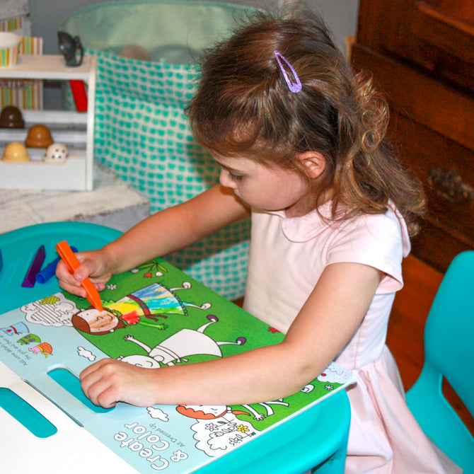 Buy Melissa & Doug Playmats Fashion Fun Coloring Book | Yallatoys.com