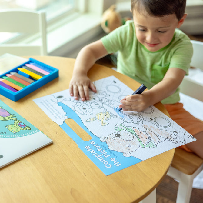 Buy Melissa & Doug Playmats Animals Coloring Book | Yallatoys.com