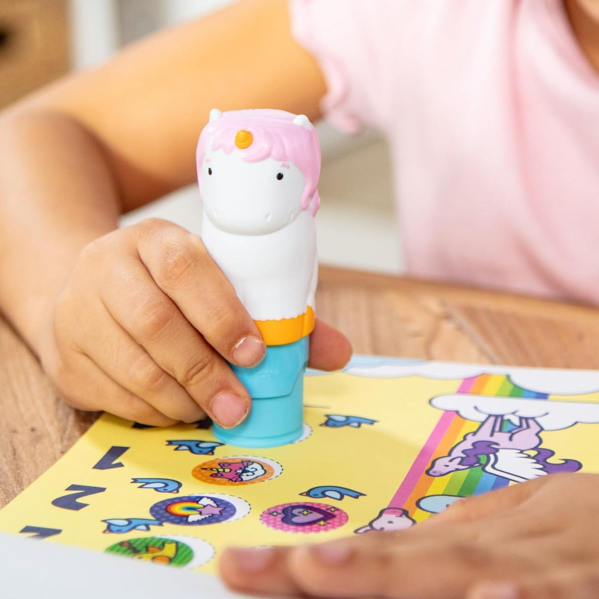 Buy Melissa And Doug Sticker Wow! Sticker Stamper & Activity Pad - Unicorn | Yallatoys.com