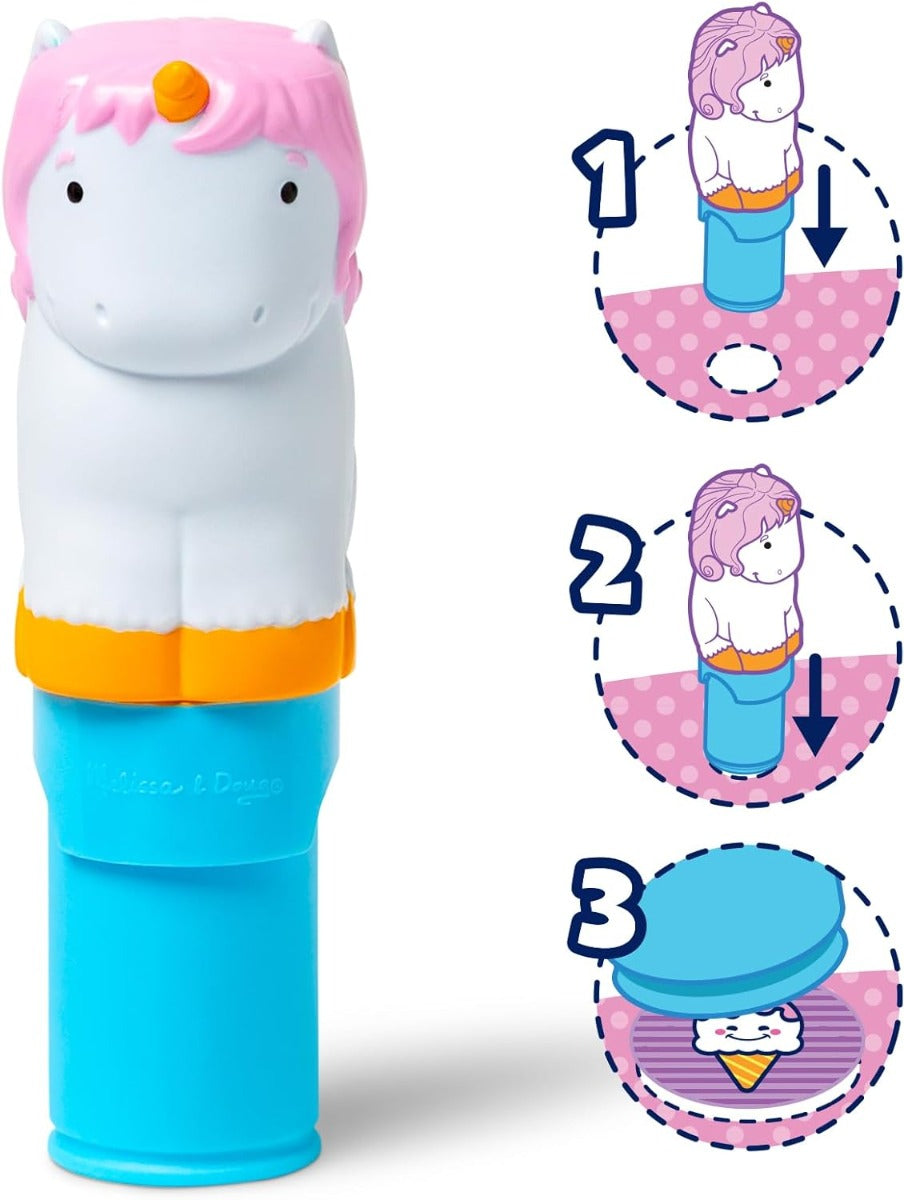 Buy Melissa And Doug Sticker Wow! Sticker Stamper & Activity Pad - Unicorn | Yallatoys.com
