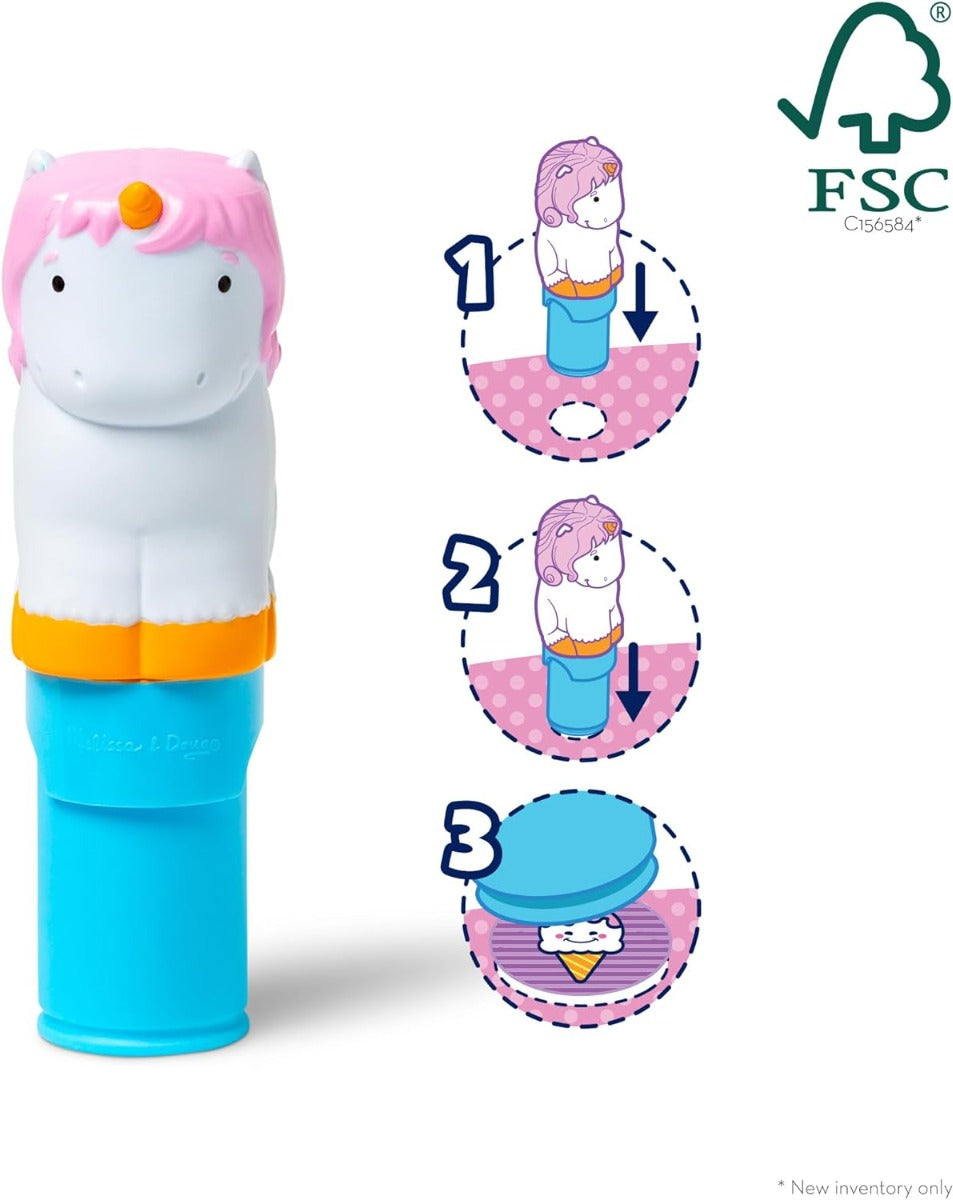 Buy Melissa And Doug Sticker Wow! Sticker Stamper & Activity Pad - Unicorn | Yallatoys.com