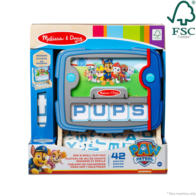 Buy Melissa & Doug Paw Patrol 2 See & Spell Pup Pad | Yallatoys.com