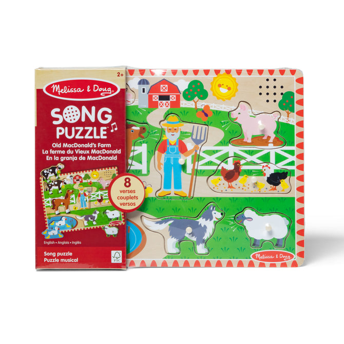Buy Melissa & Doug Old Macdonalds Farm Song Puzzle | Yallatoys.com