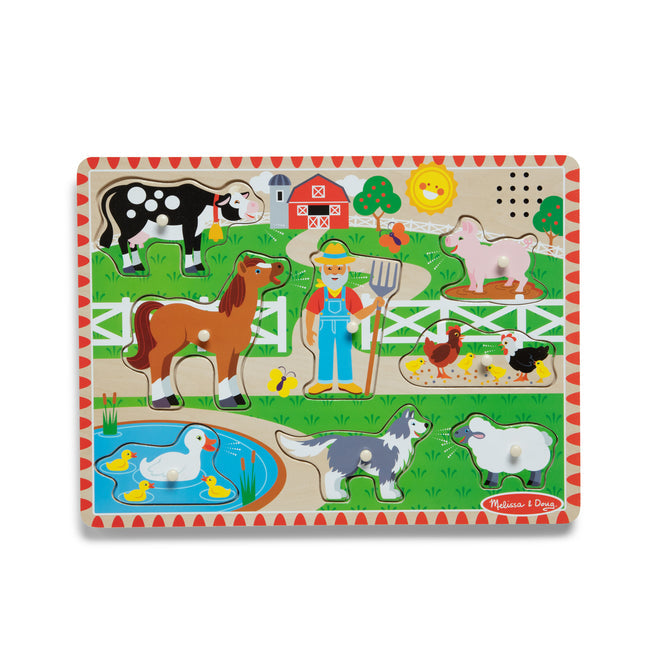 Buy Melissa & Doug Old Macdonalds Farm Song Puzzle | Yallatoys.com