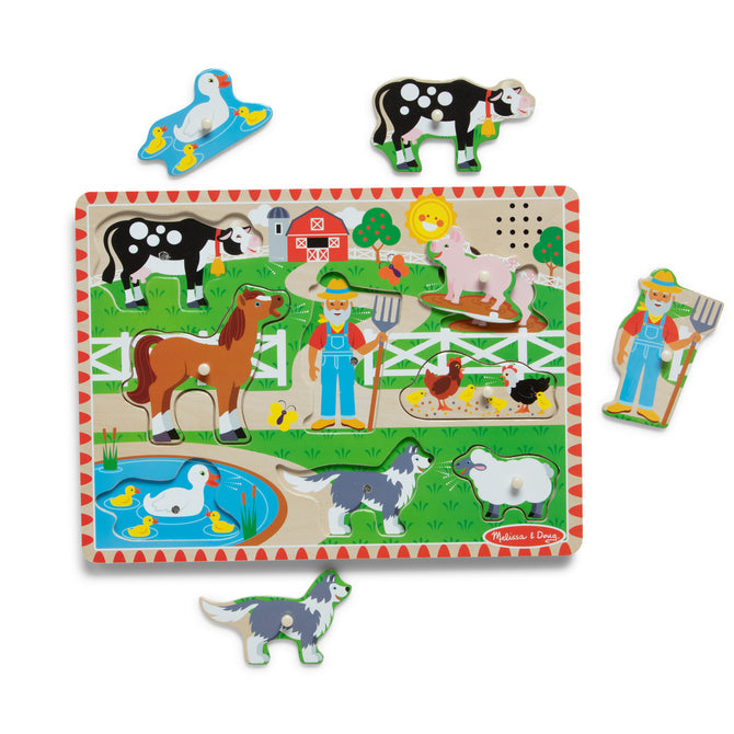 Buy Melissa & Doug Old Macdonalds Farm Song Puzzle | Yallatoys.com