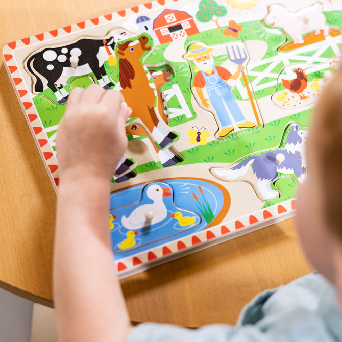 Buy Melissa & Doug Old Macdonalds Farm Song Puzzle | Yallatoys.com