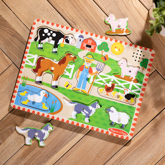 Buy Melissa & Doug Old Macdonalds Farm Song Puzzle | Yallatoys.com