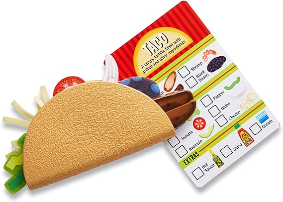 Buy Melissa & Doug Fill & Fold Taco & Tortilla Set | Yallatoys.com