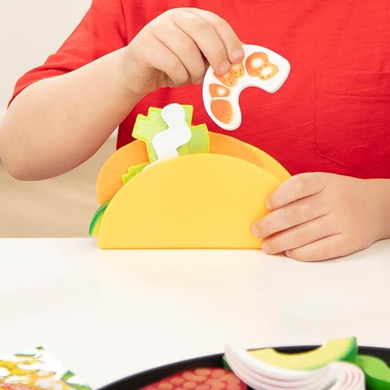 Buy Melissa & Doug Fill & Fold Taco & Tortilla Set | Yallatoys.com