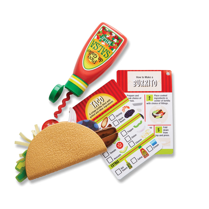 Buy Melissa & Doug Fill & Fold Taco & Tortilla Set | Yallatoys.com