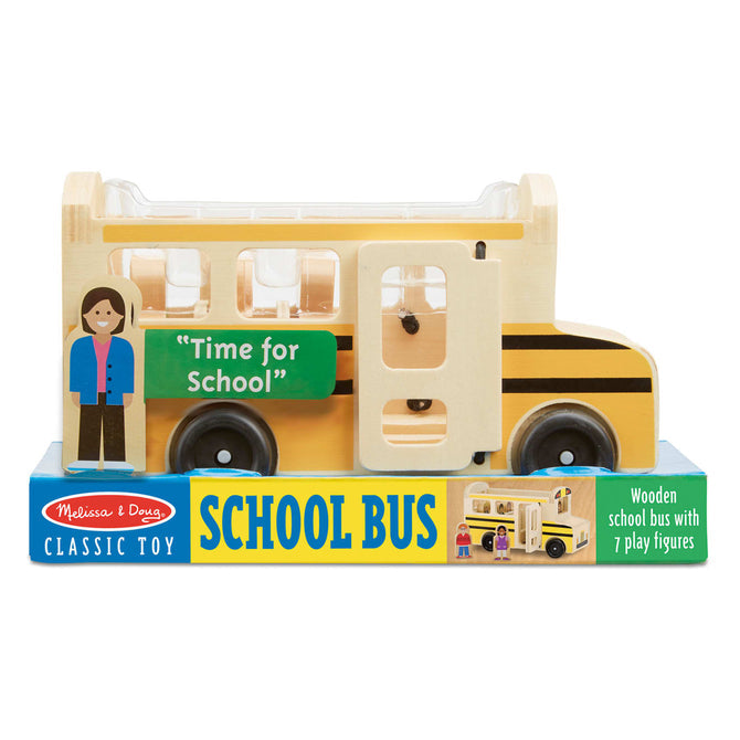 Buy Melissa & Doug Wooden Classic School Bus | Yallatoys.com