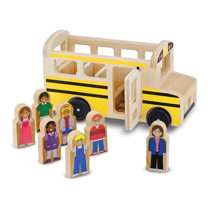 Buy Melissa & Doug Wooden Classic School Bus | Yallatoys.com
