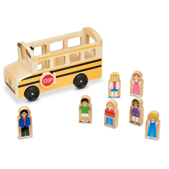 Buy Melissa & Doug Wooden Classic School Bus | Yallatoys.com