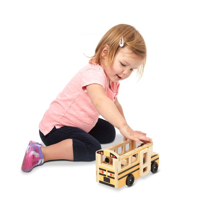 Buy Melissa & Doug Wooden Classic School Bus | Yallatoys.com