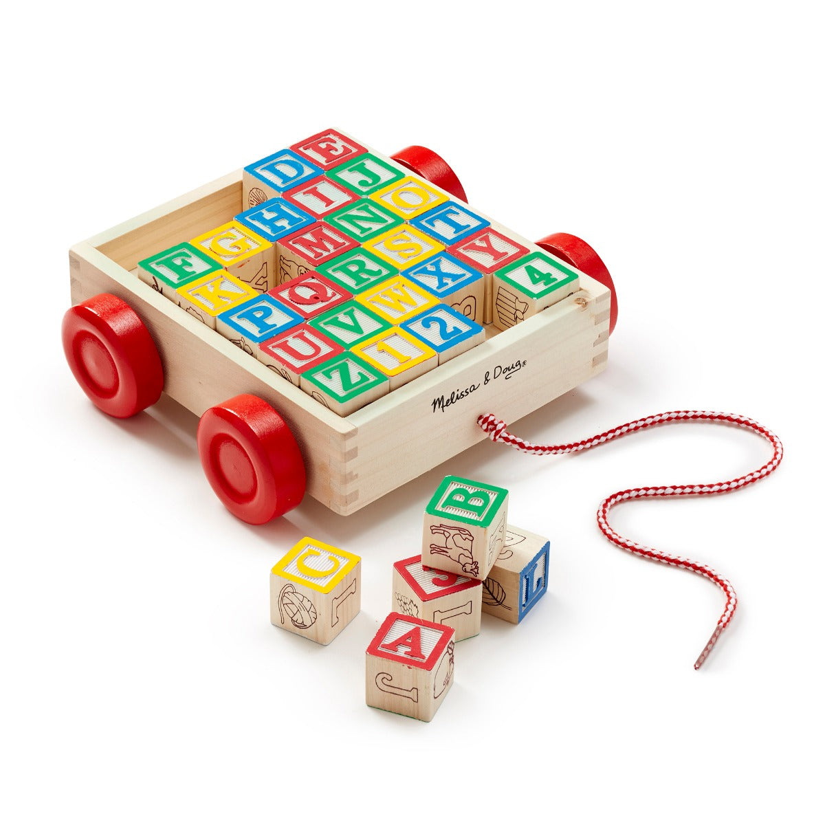 melissa and doug block cart