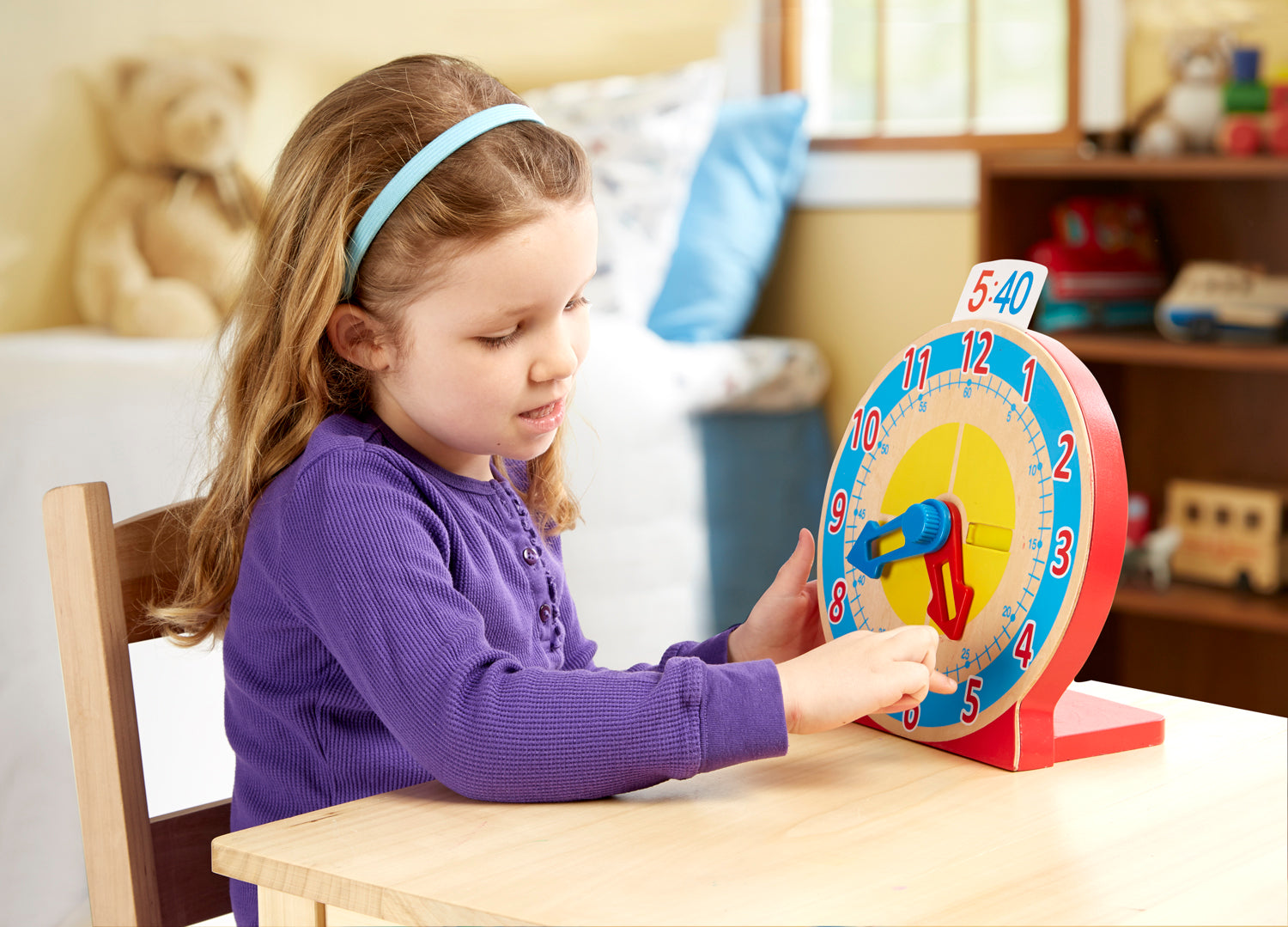 melissa and doug clock toy