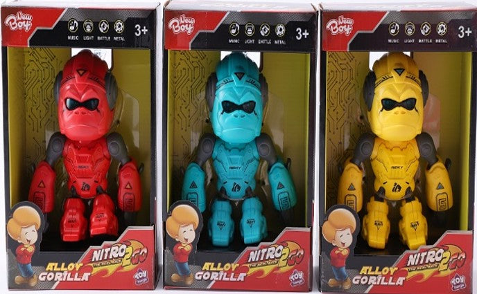 metal gorilla figure