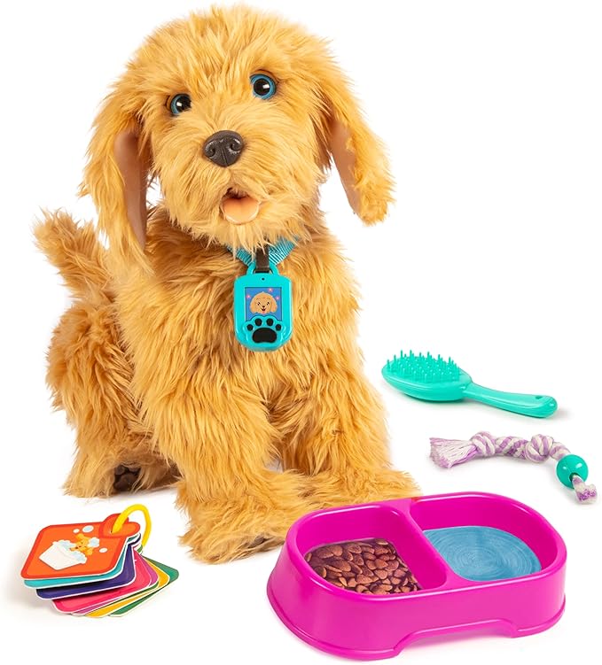 Buy My Fuzzy Friends Sky Rocket Moji Interactive Labradoodle Plush Toy | Yallatoys.com