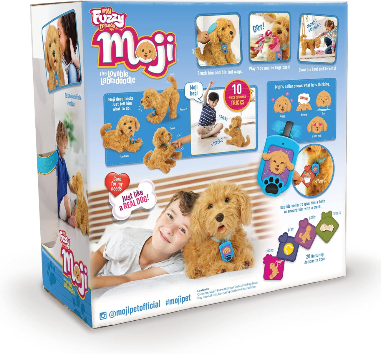 Buy My Fuzzy Friends Sky Rocket Moji Interactive Labradoodle Plush Toy | Yallatoys.com