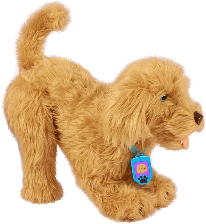 Buy My Fuzzy Friends Sky Rocket Moji Interactive Labradoodle Plush Toy | Yallatoys.com