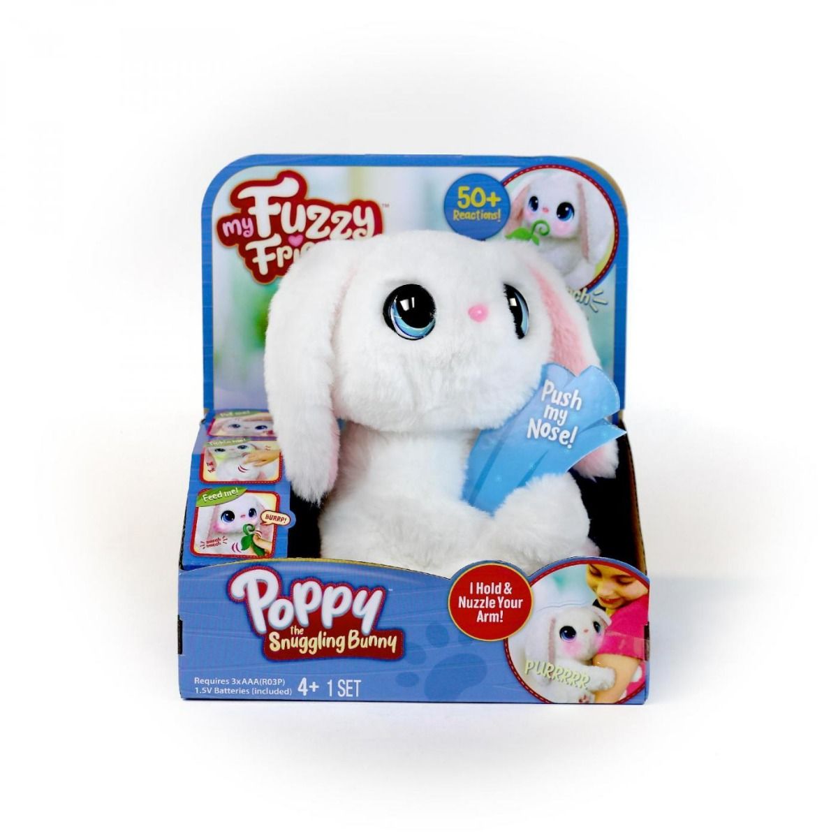 Buy My Fuzzy Friends Poppy The Snuggling Bunny Plush Toy | Yallatoys.com