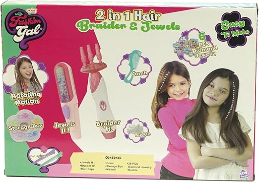 Buy My Fashion Gal 2 In 1 Hair Braider & Jewels | Yallatoys.com