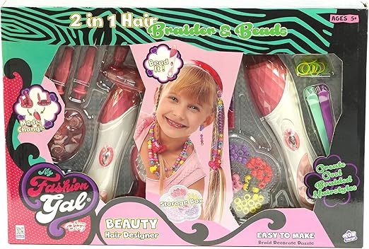 Buy My Fashion Gal 2 In 1 Hair Braider & Beads | Yallatoys.com