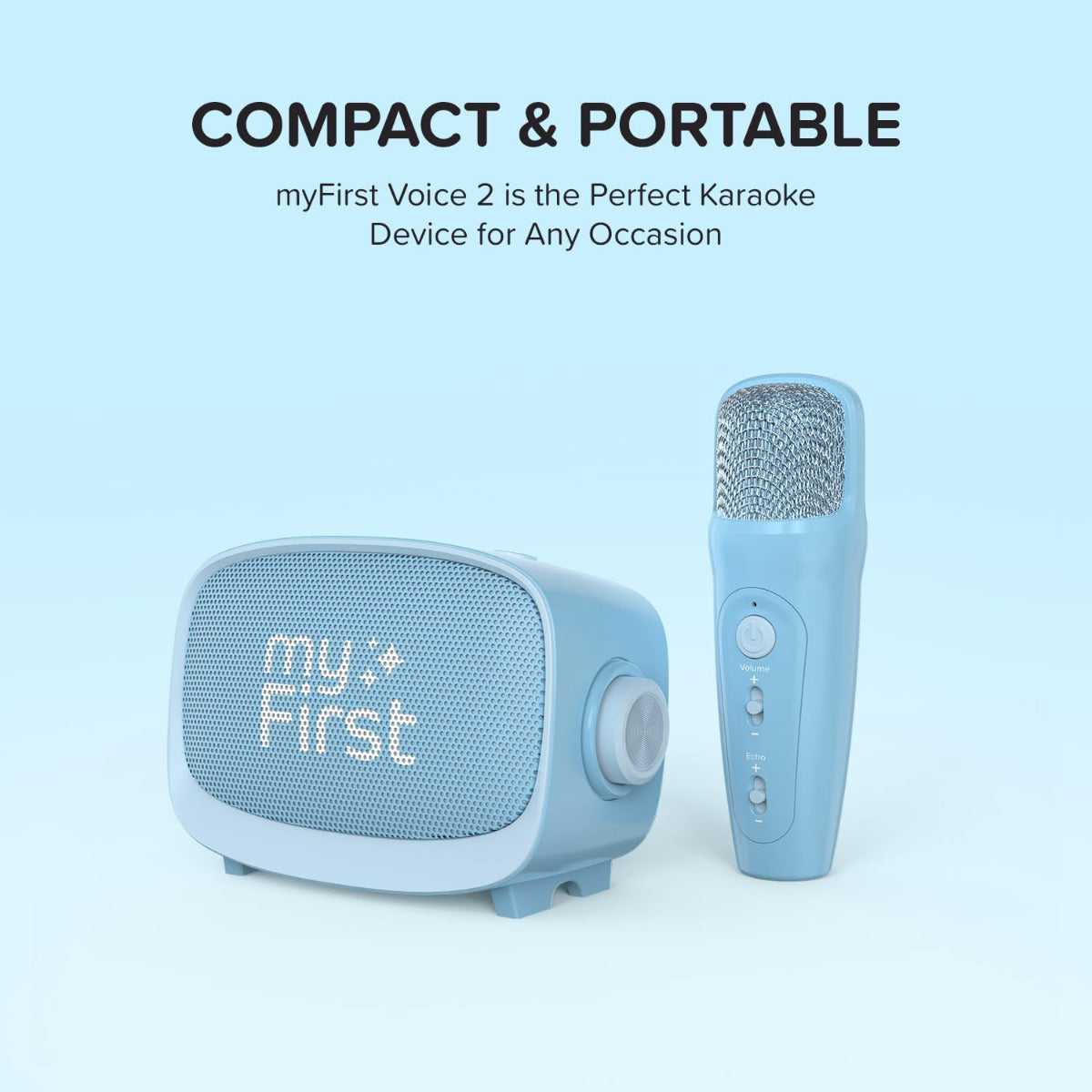Buy myFirst voice 2 Blue | Yallatoys.com