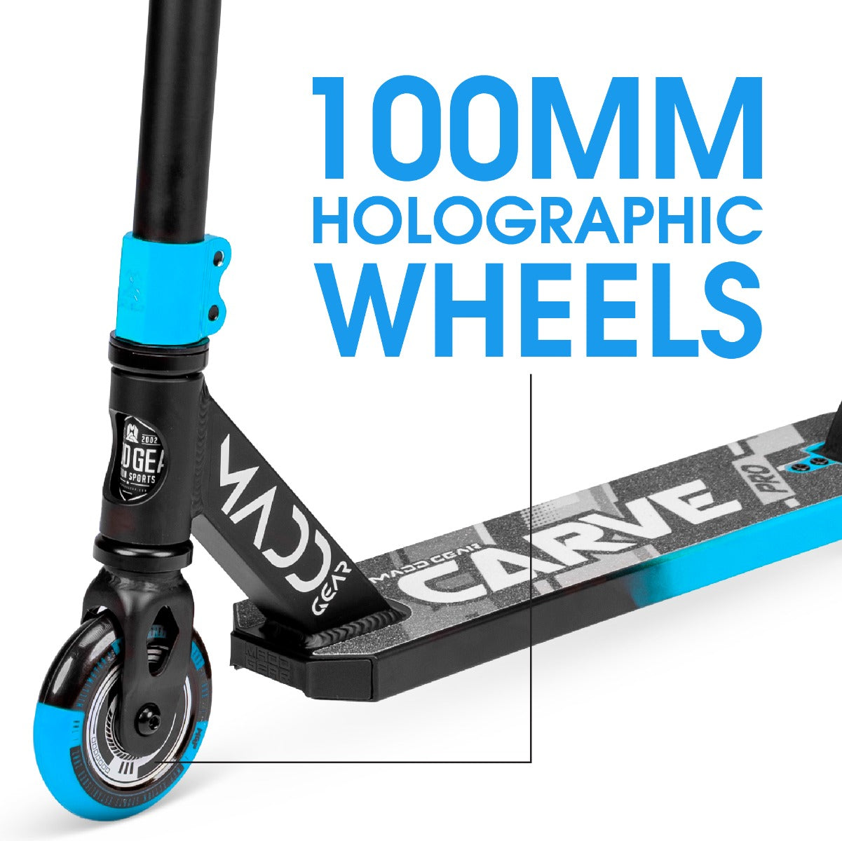Buy Madd Gear Carve ProTrick Scooter Blue Black | Yallatoys.com