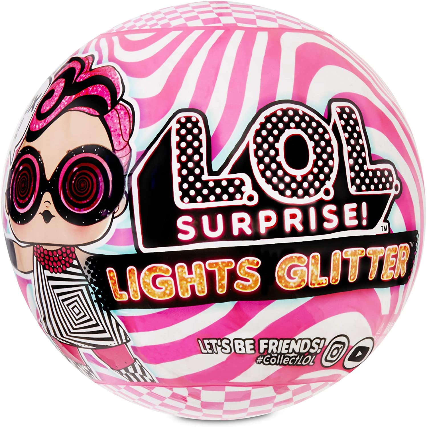 Buy L.O.L. Surprise Lights Glitter (Sold Separately Subject to Availability) | Yallatoys.com