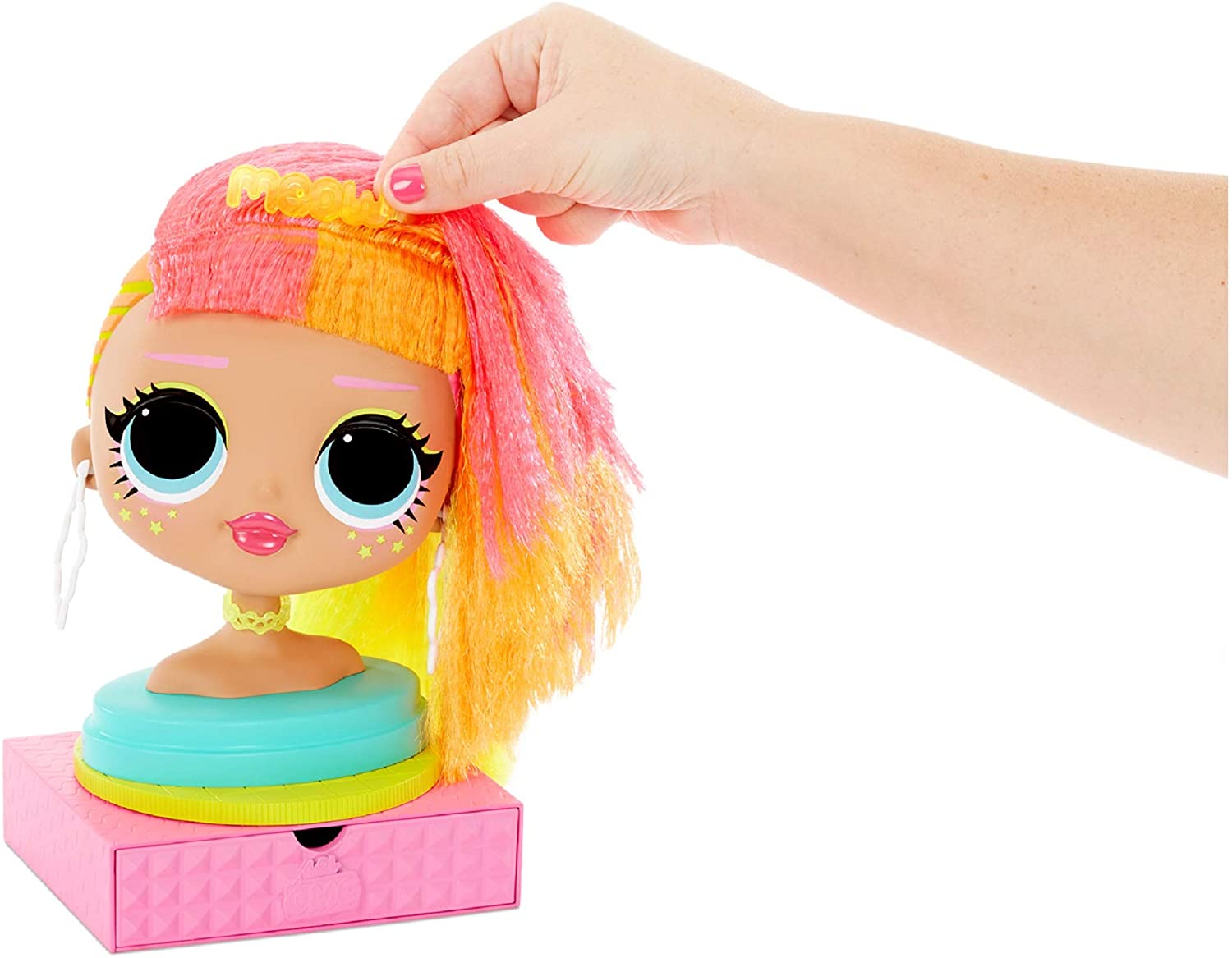 Buy LOL Surprise OMG Styling Head Neonlicious | Yallatoys.com