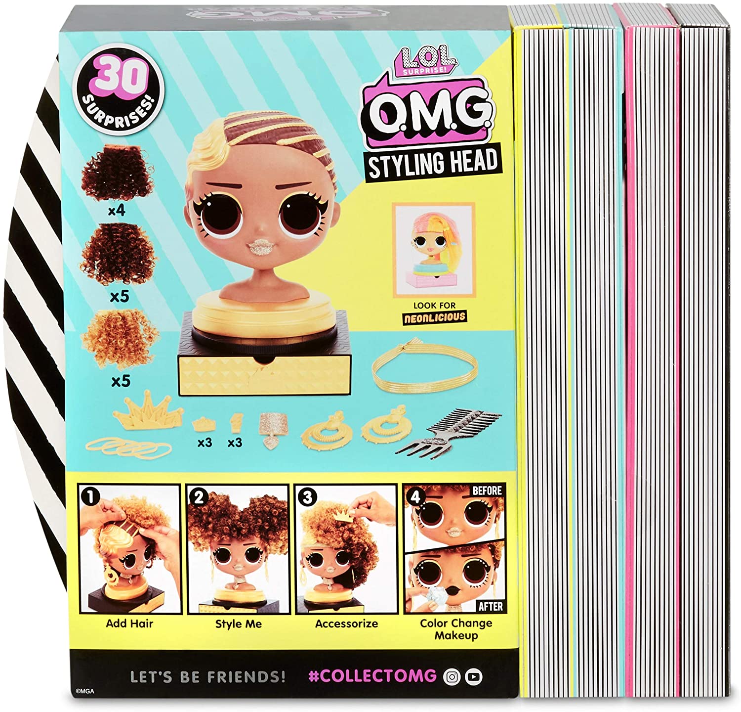 Buy LOL Surprise OMG Styling Head Royal Bee | Yallatoys.com